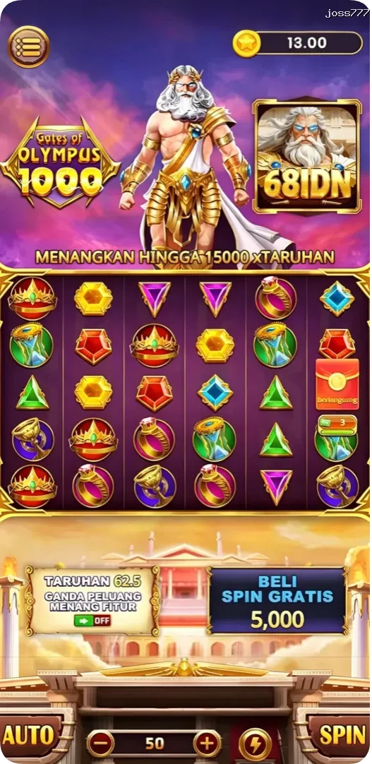 joss777 Tangkapan Layar - APK Resmi